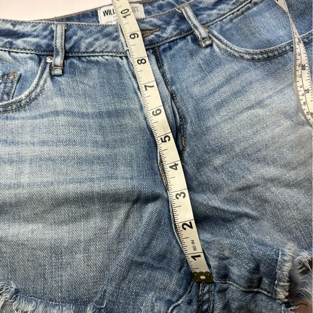 William Rast Denim Cutoff Jean Shorts 28 Daisy Dukes Boho Summer Festival Cotton - Image 9