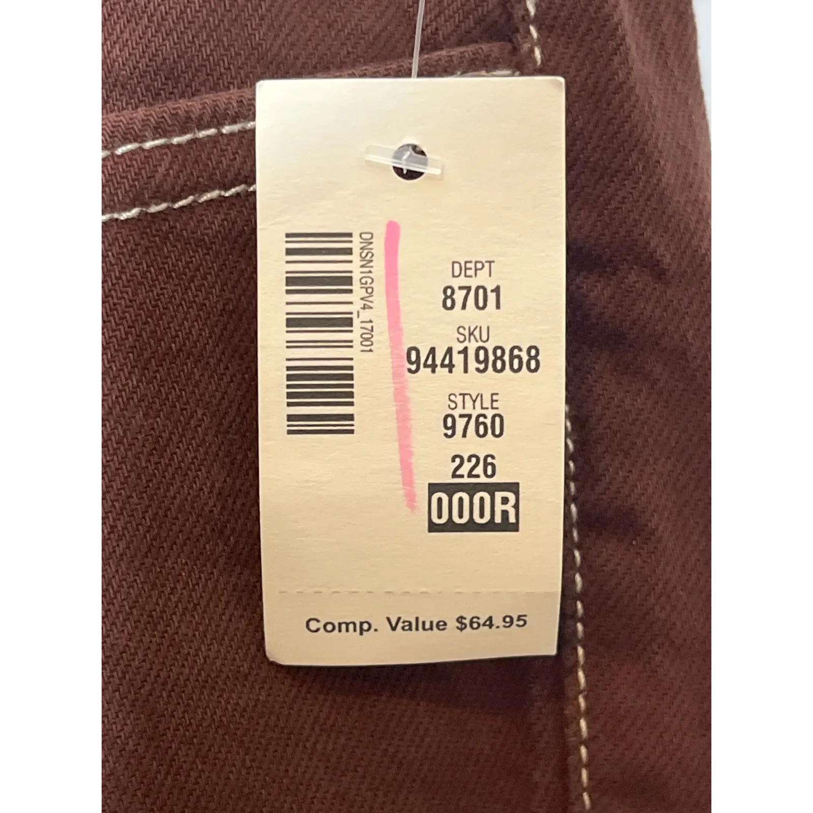 Aeropostale NEW Brown Low Rise Flare Jeans Size‎ 000R - Image 6