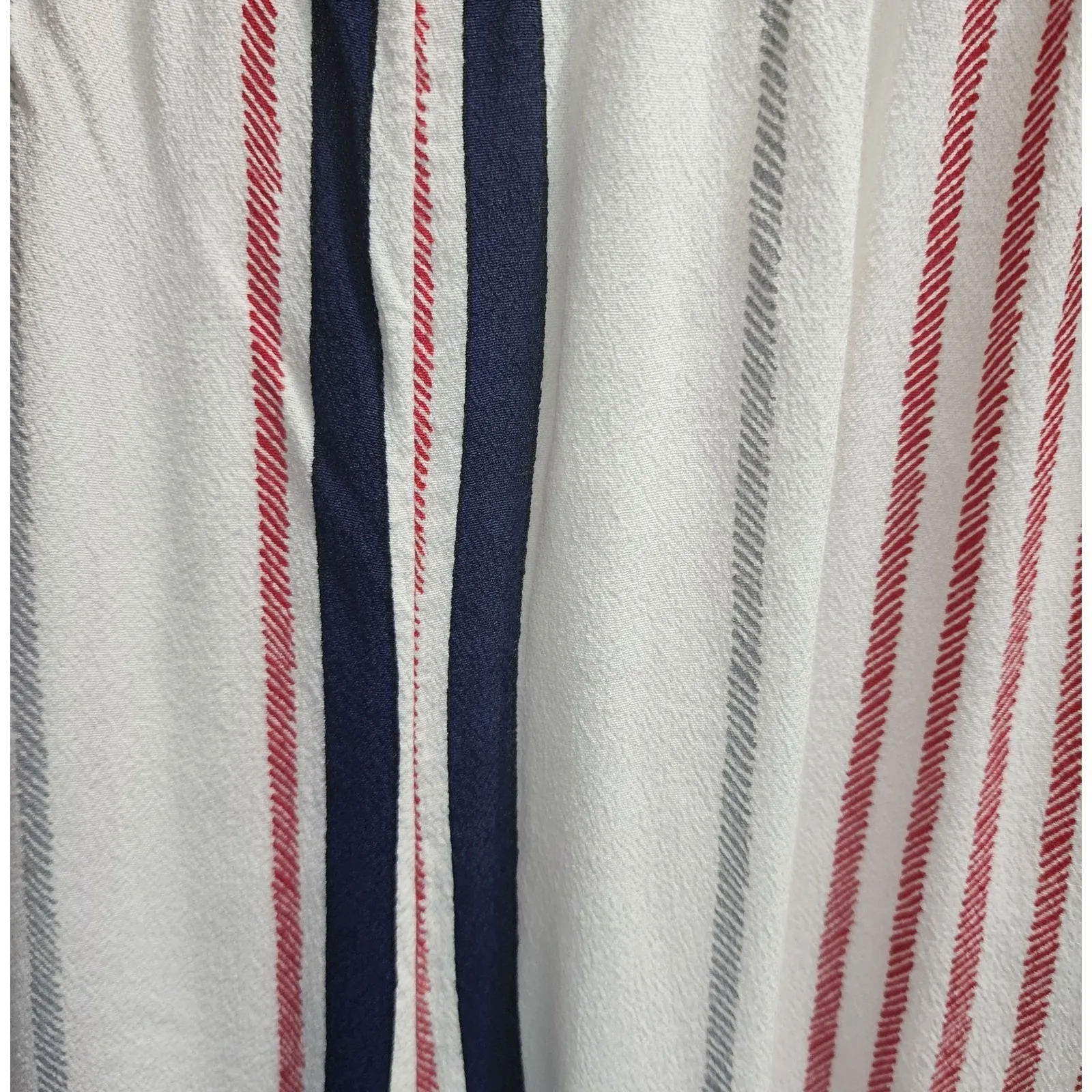 Express XL Wide Leg Striped Palazzo Pants High Waist‎ Lounge Casual Boho - Image 3