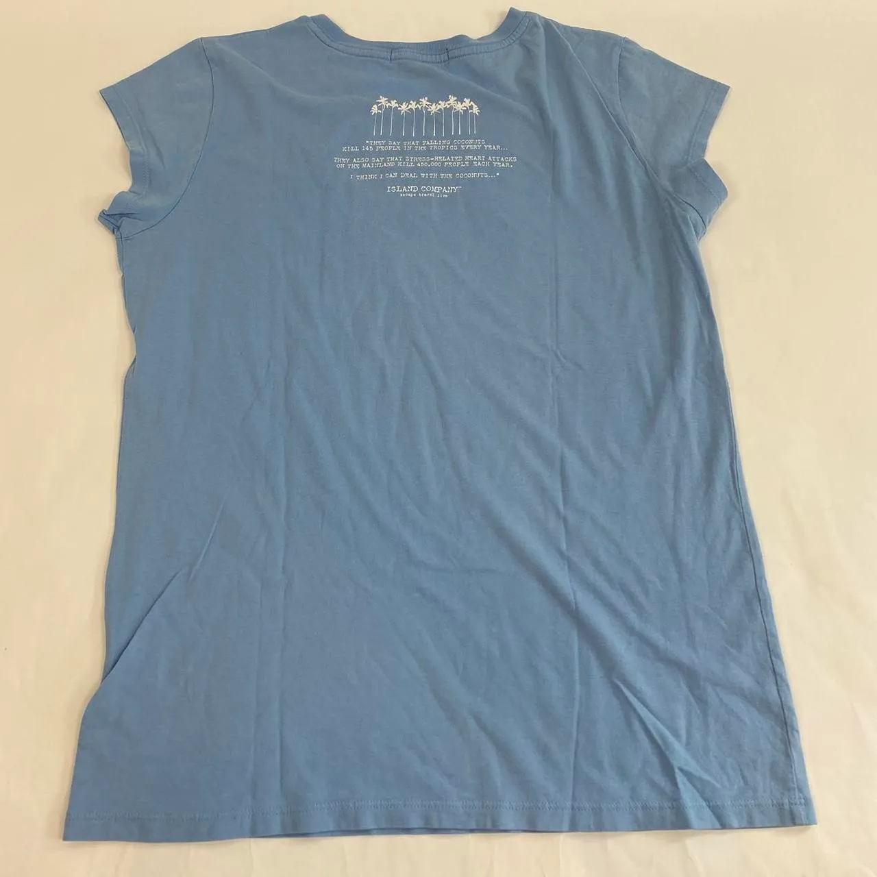 Island Company Tee With Front And Back Graphic - Image 7