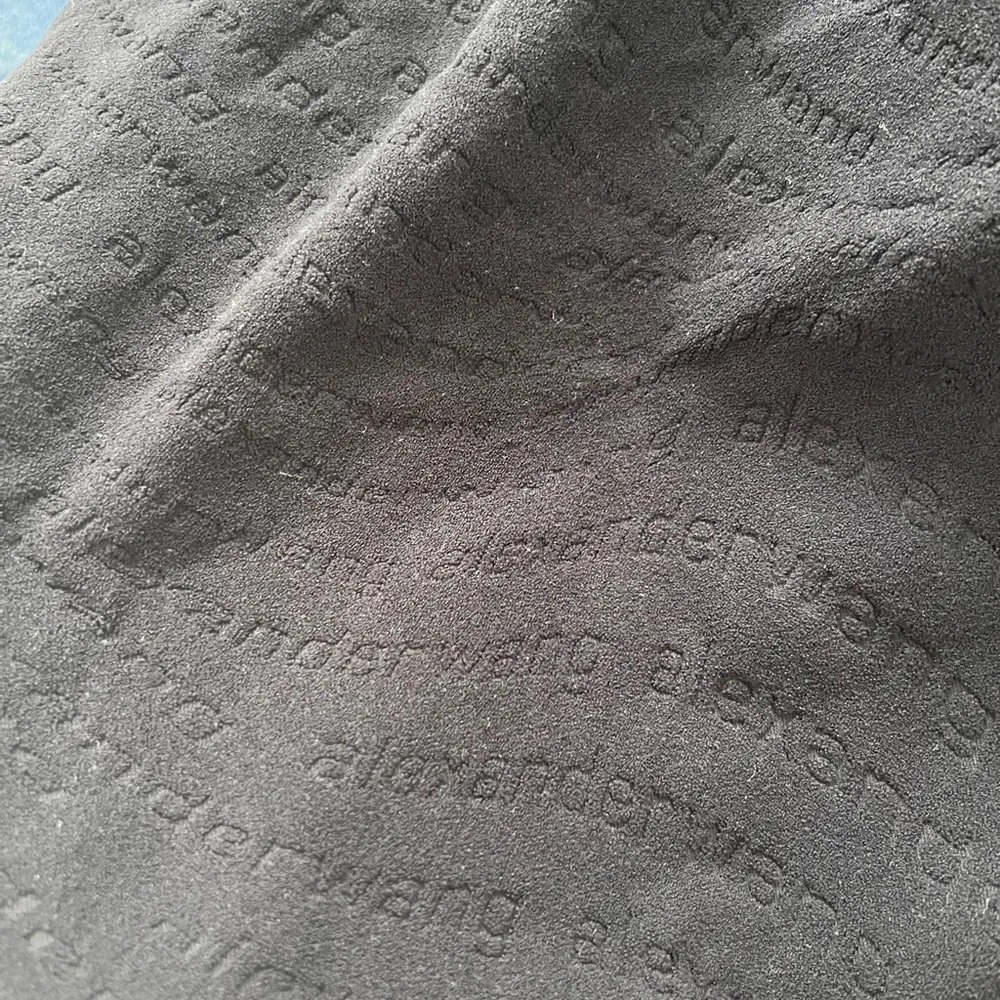 Alexander Wang Lightweight stretch jersey fabric with embossed logo throughout - Image 10