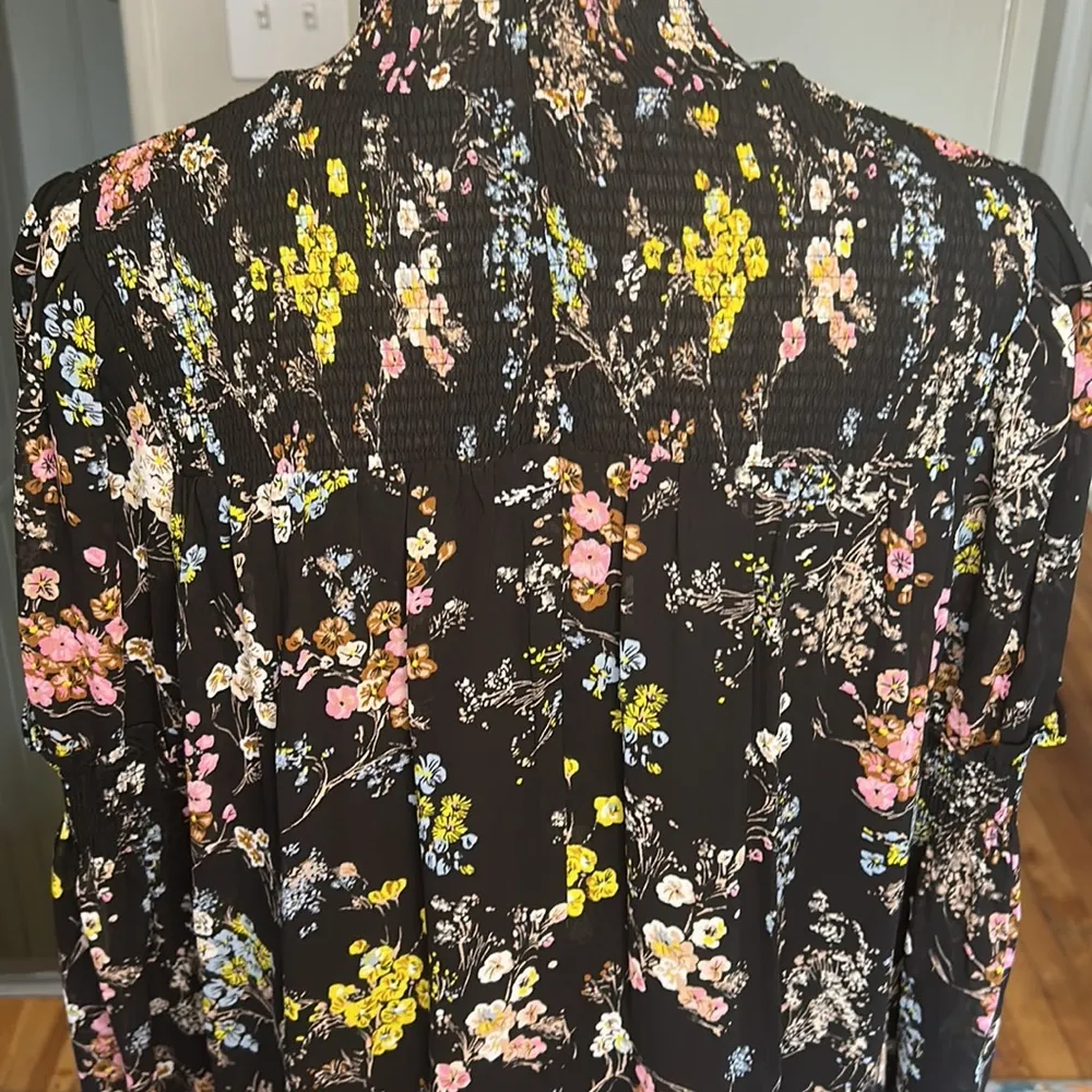 Cing à Sept Stephanie Ruffled Floral Dress New Size 6 - Image 11