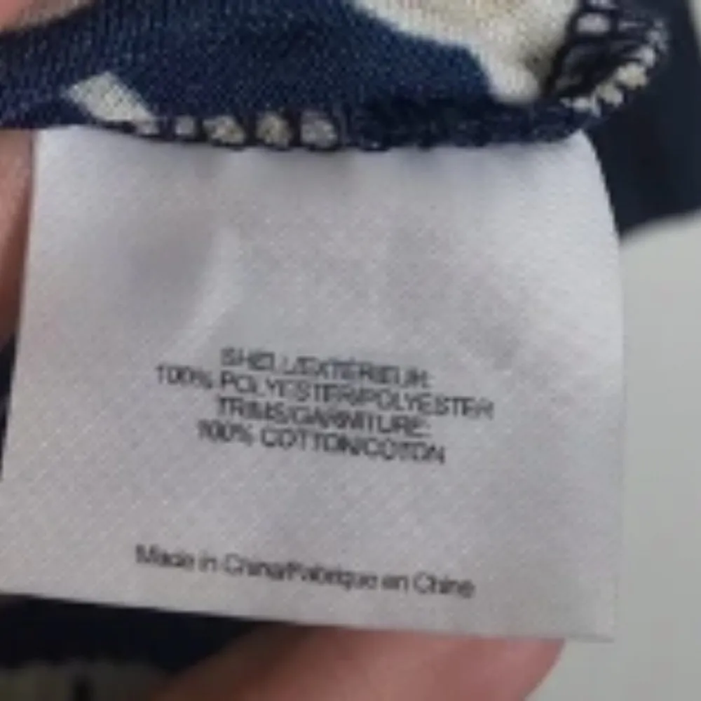 Tory Burch Suzette Shirt dress nautical navy rope size small - Image 9