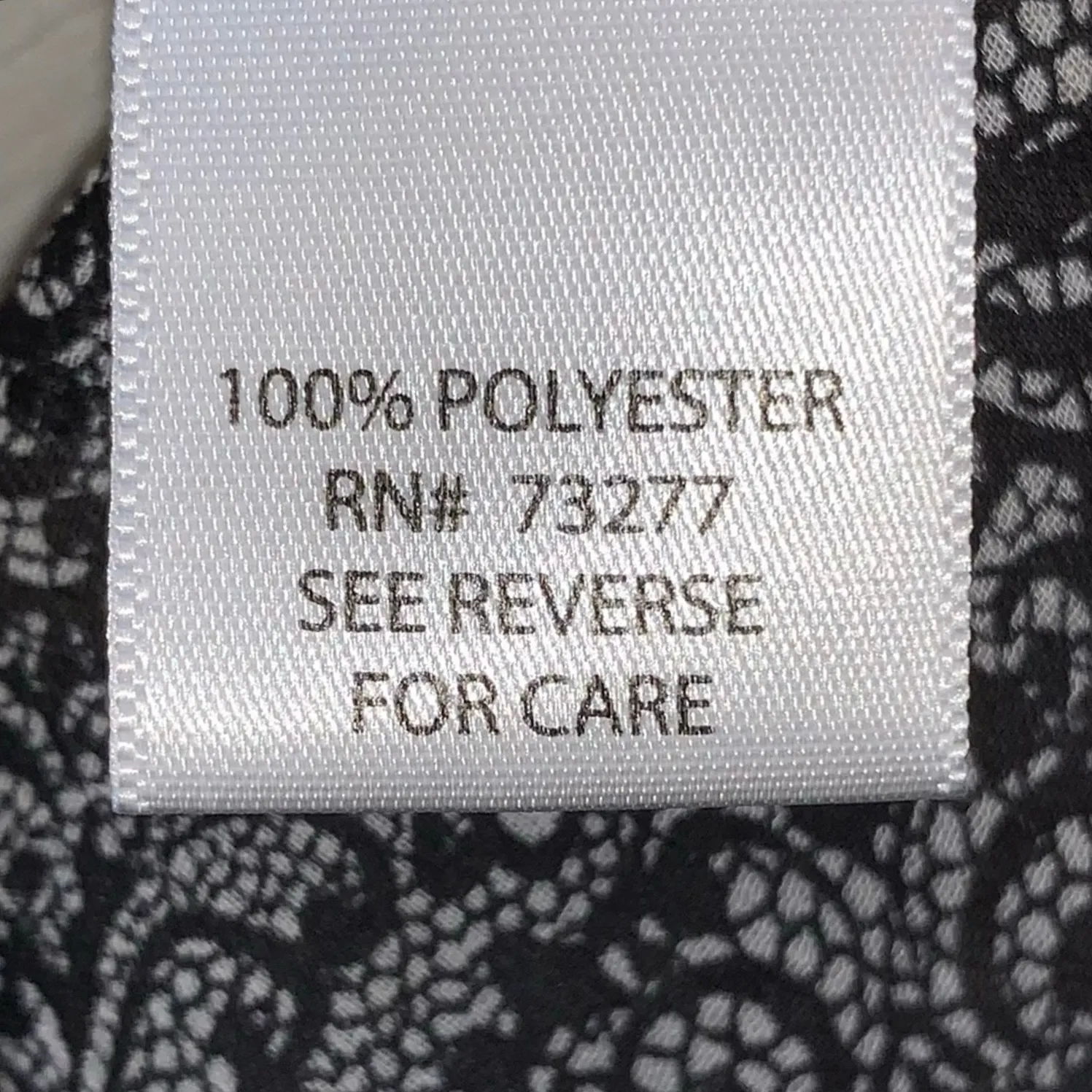 Apt. 9 Sheer Peasant Blouse Black Floral Lace Trim Large - Image 6