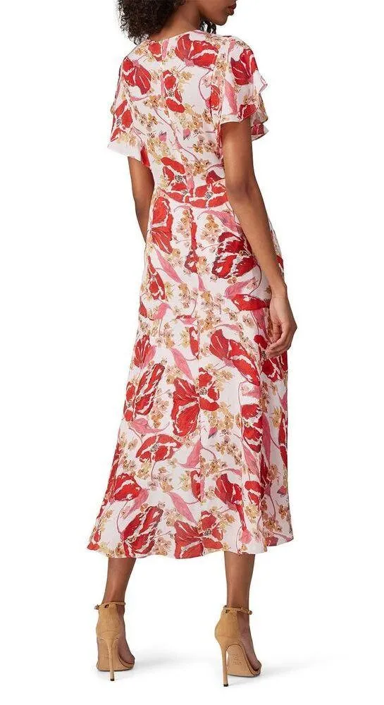 Parker Vivi Silk Dress Size 2 MSRP $448 - Image 3