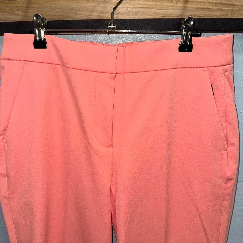J. Crew Salmon colored slacks in a Tall Size Size 8 - Image 2