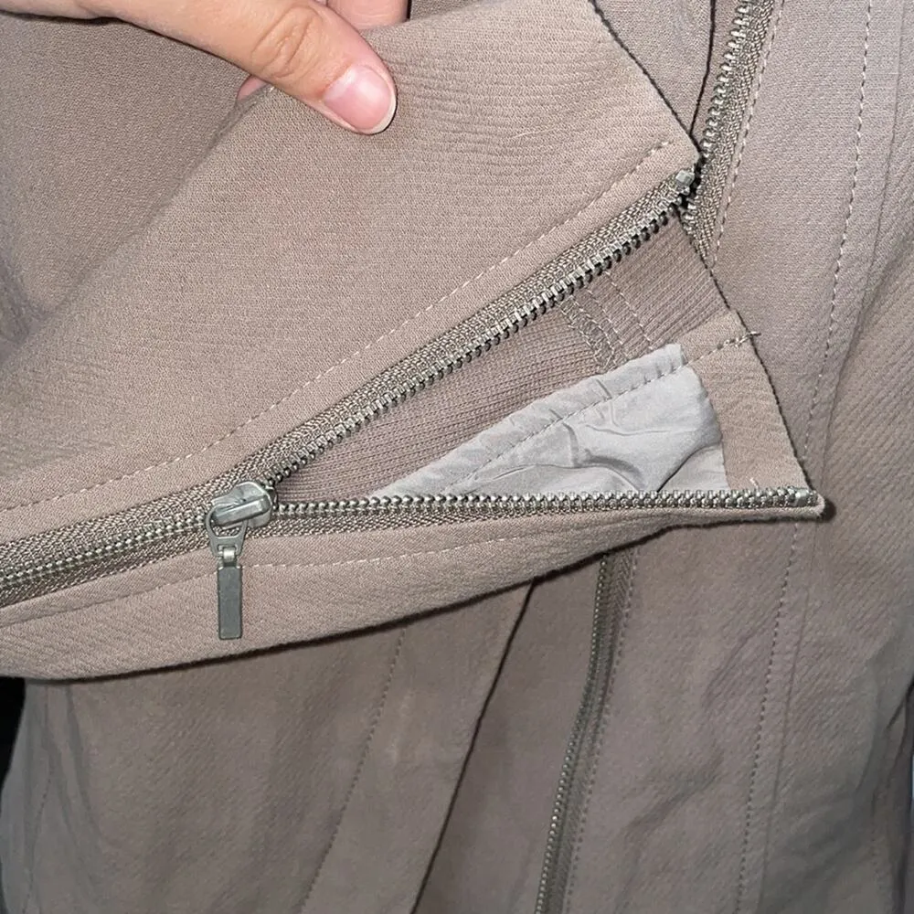 BlankNYC moto jacket taupe brown - Image 14