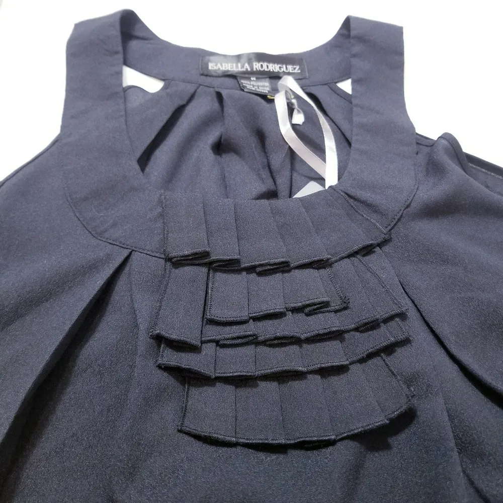 Isabella Rodriguez Black Blouse - Image 5