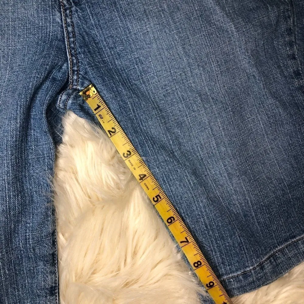 Levi’s 515 denim Bermuda shorts size 8 - Image 7