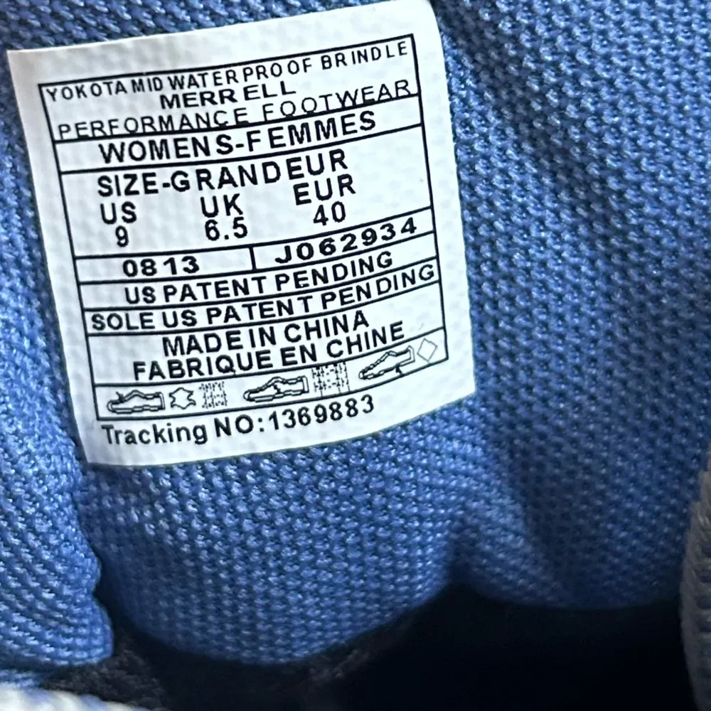 Merrell Yokota mid waterproof brindle boots size 9 - Image 8