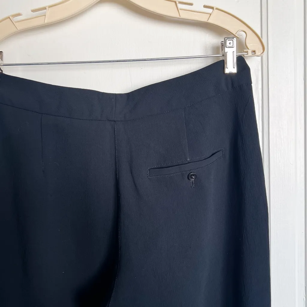 Wilfred • Aritzia Allant Pant black cropped slouchy dress trouser - Image 13