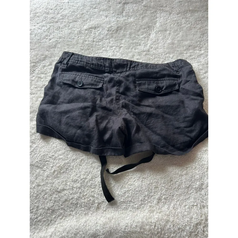 Juicy Couture Y2K Black Mini Shorts Size Small - Image 5