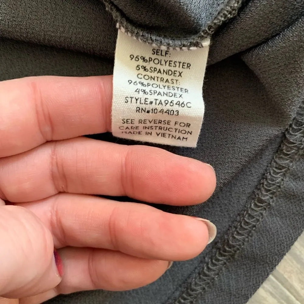 The Workshop Grey short sleeve top size M Gray Size L - Image 4