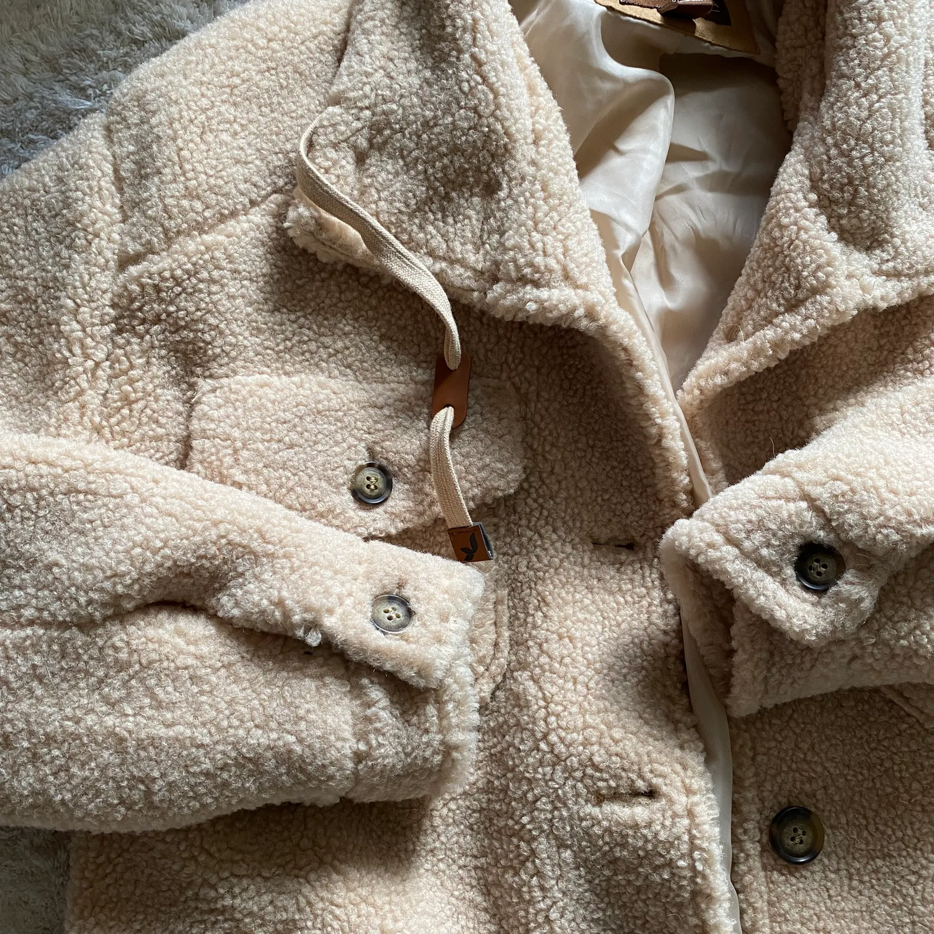 Relaxed Sherpa Jacket - Image 4