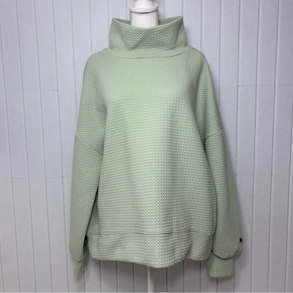 CALIA by Carrie Underwood Fresh Sage Cowl Neck pullover Size XL New Green - Image 2