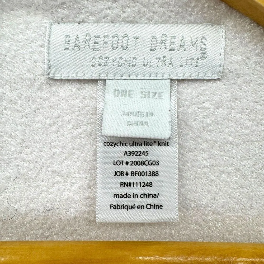 Barefoot‎ Dreams CozyChic Ultra Lite Breeze Poncho Ombre Soft Violet - Image 3