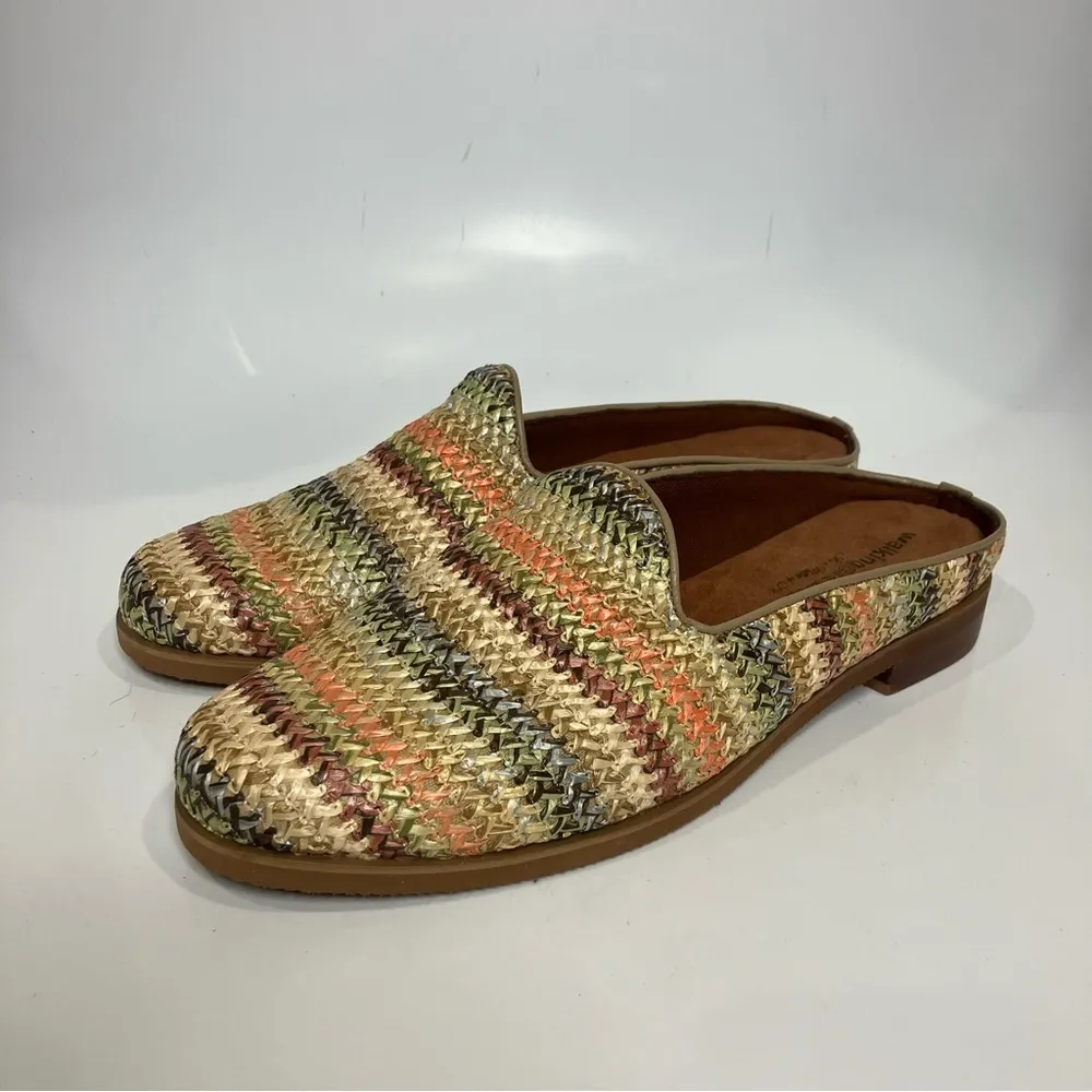 Walking Cradles multicolored mules round toe size‎ 11 Tan - Image 3
