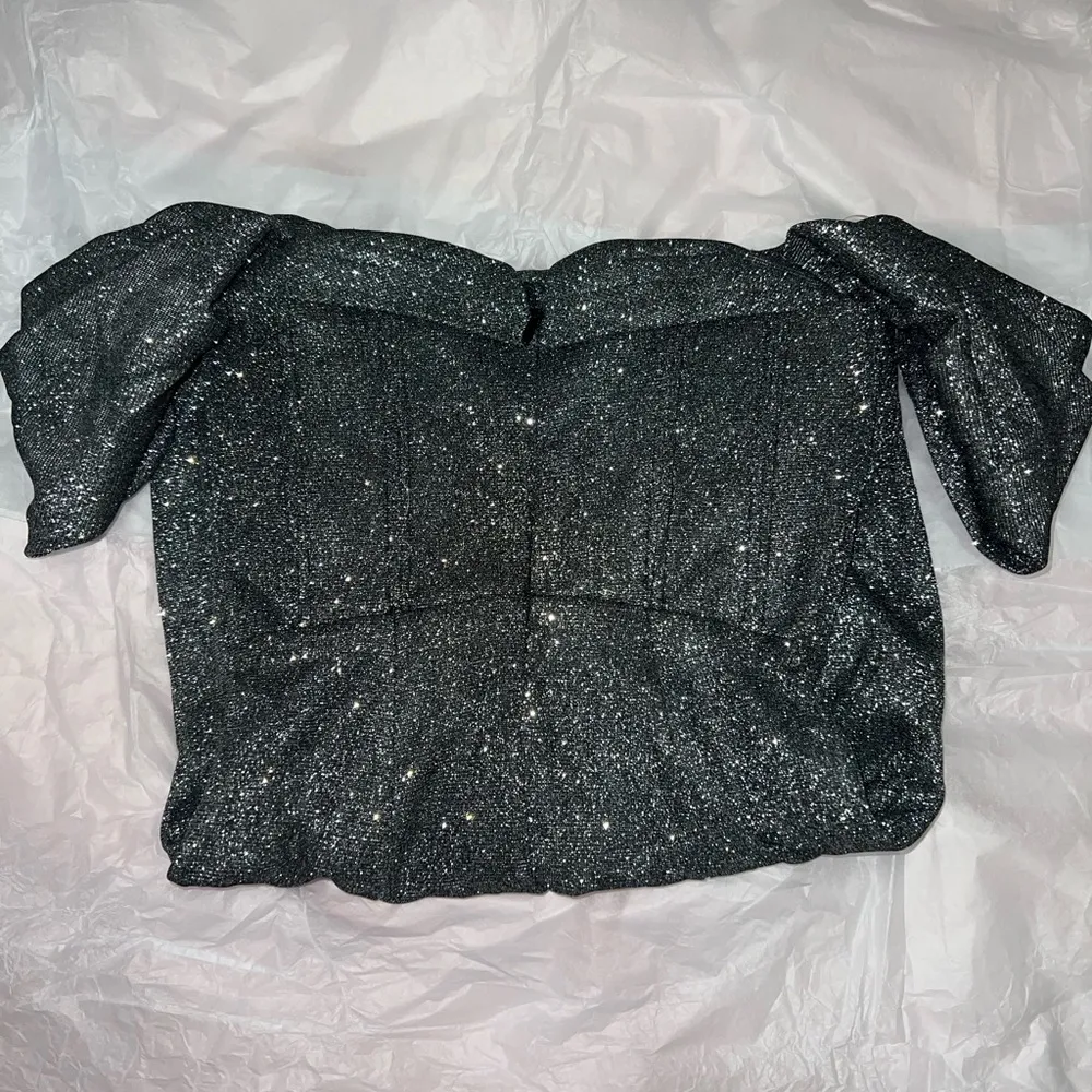 House Of CB 'Ophelia' Silver Off Shoulder Corset Mini Dress - Image 7