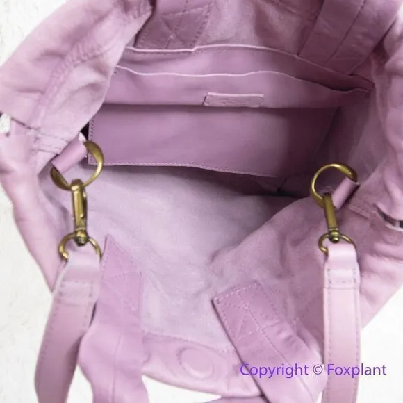 NEW Madewell The Piazza Crossbody Leather‎ Bag in Vibrant Lilac - Image 11