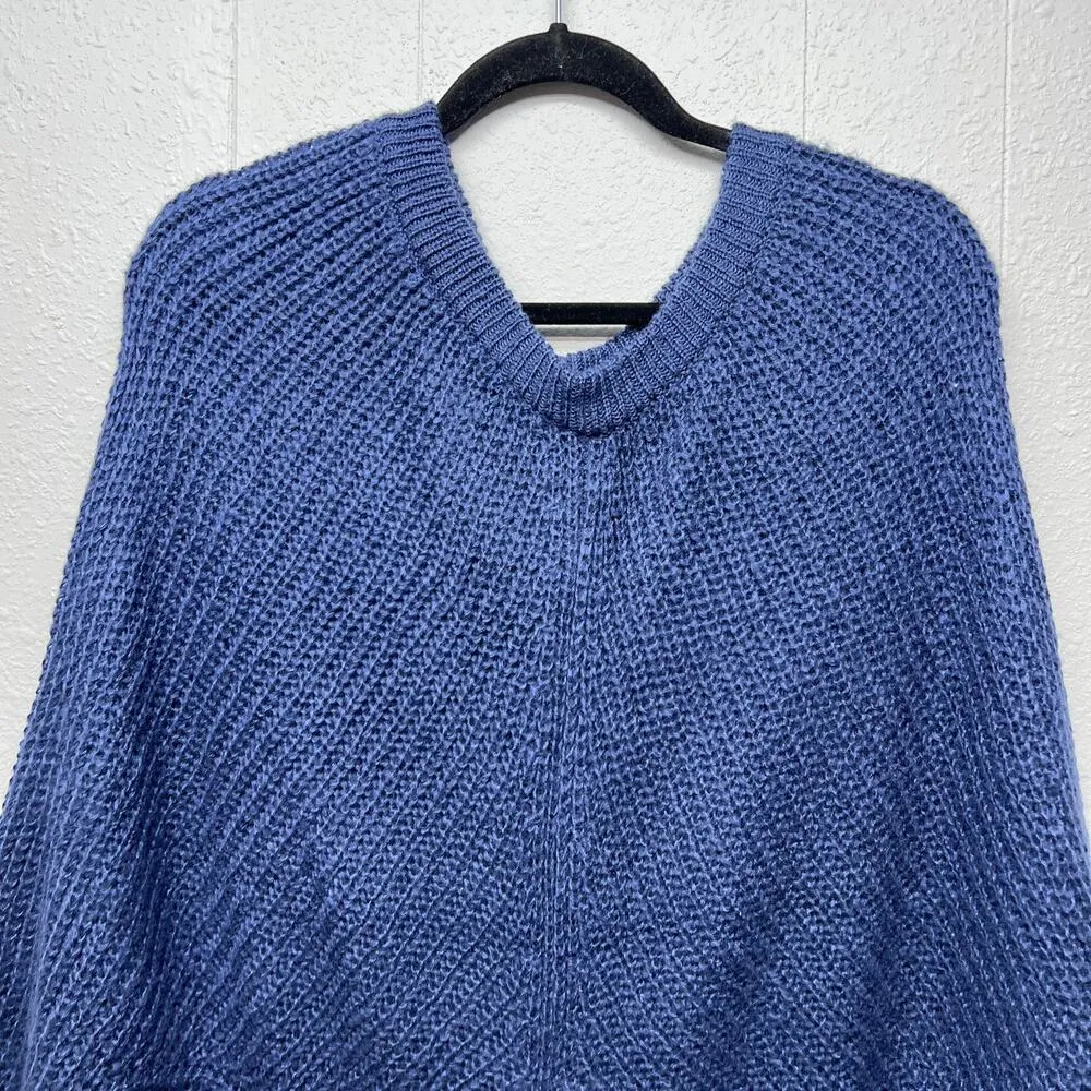 Vertigo Ribbed Balloon Sweater Womens Small Lightweight Warm Cozy Long Length - Image 3