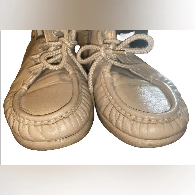 SAS Comfort Shoes Women Size 6.5 Tan LaceUp - Image 6