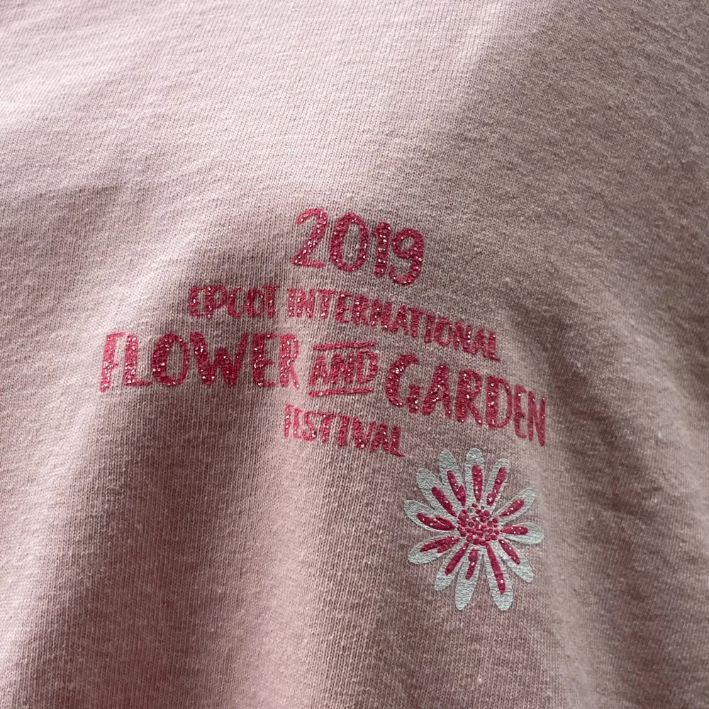 Disney Parks 2019 EPCOT Flower and Garden peach Spirit Jersey - Image 3