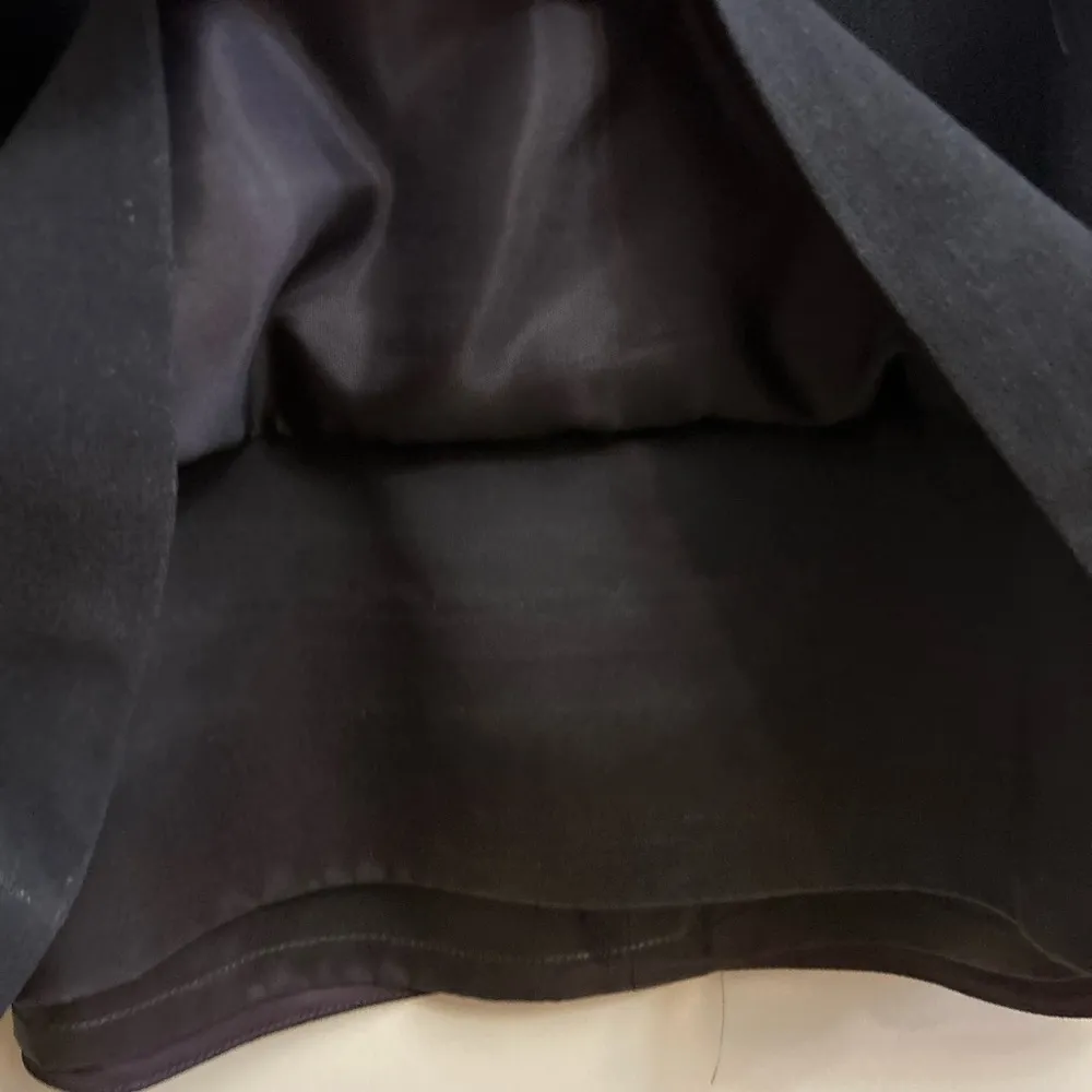 Andrea A. 1960’s Vintage Tiered Black Satin Ribbon Sleeveless Dress - Image 7