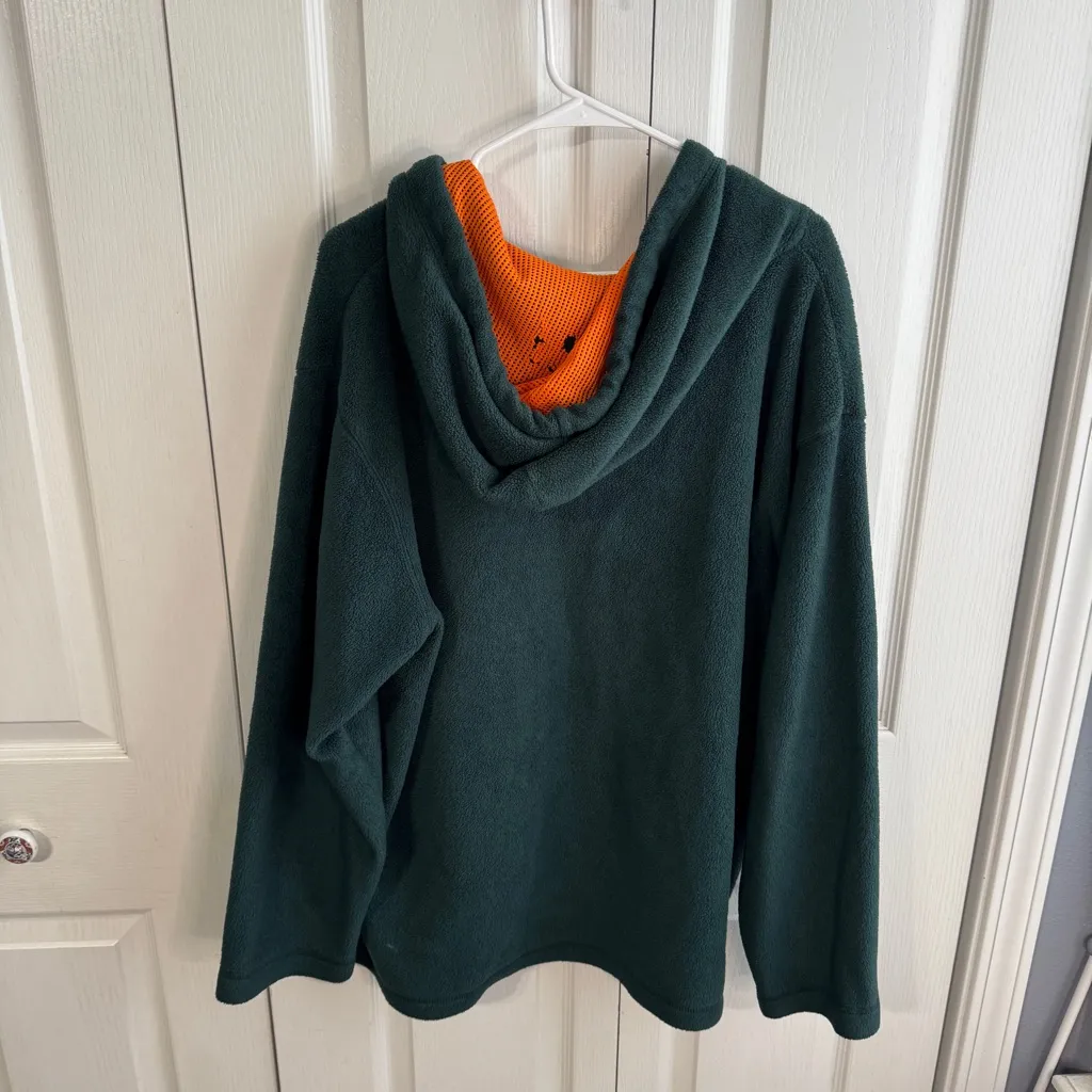 Looney Tunes Tasmanian Devil Leave me alone hoodie Green Size XXL - Image 7