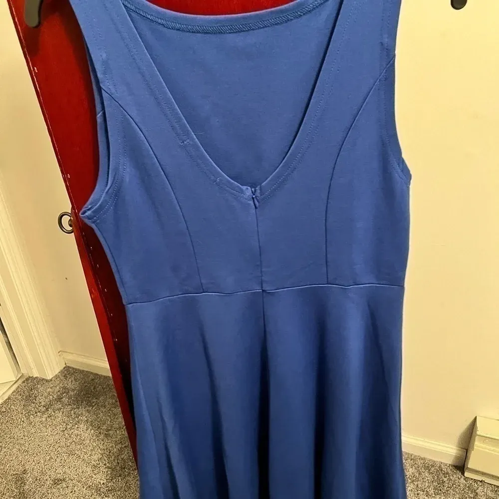 Reoria‎ thick shoulder strap women’s dress Blue Size L - Image 3
