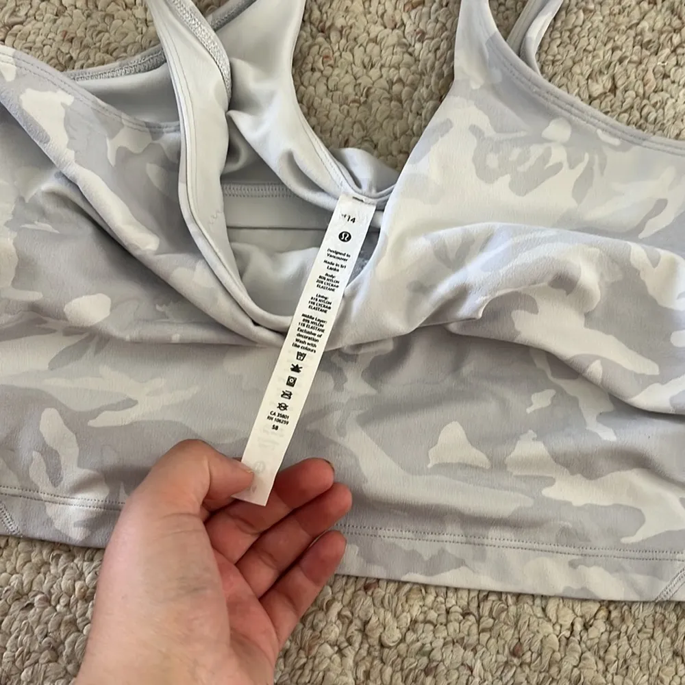 Lululemon Align Tank - Incognito Camo Alpine White Multi Size 14 - Image 2