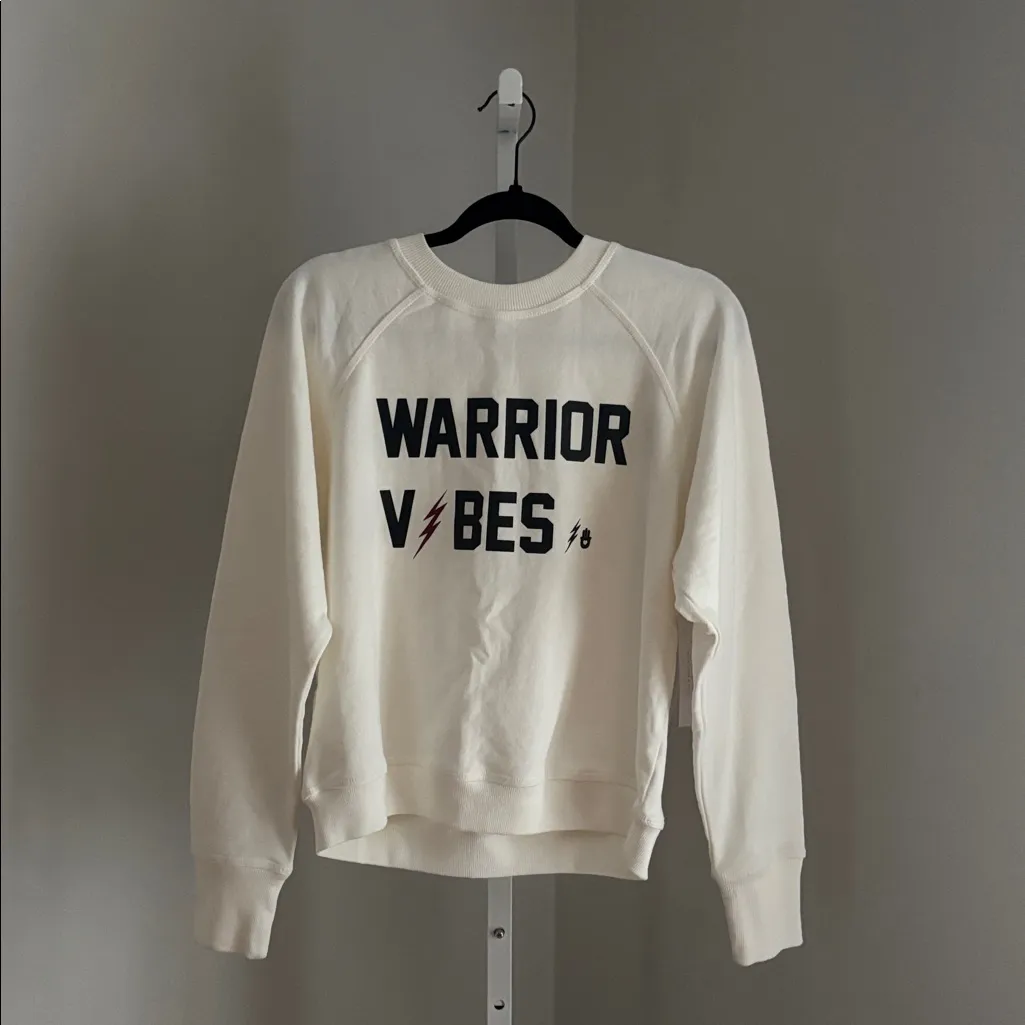 Spiritual Gangster Peloton Colab Warrior Vibes Crewneck Sweatshirt NWT Sz Small - Image 2