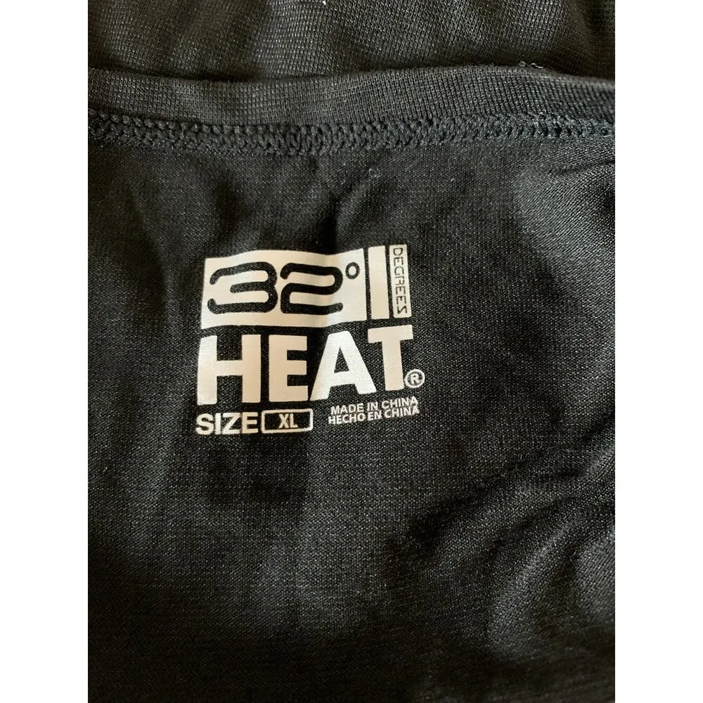 32 Degrees heat NEW base layer shirt women’s xl in black - Image 2