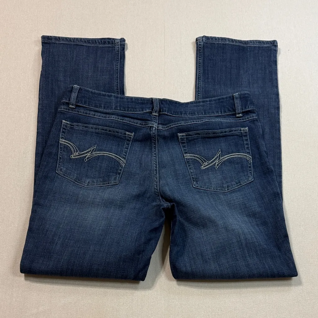 Wrangler Dark Blue Straight Leg Jeans - Image 2