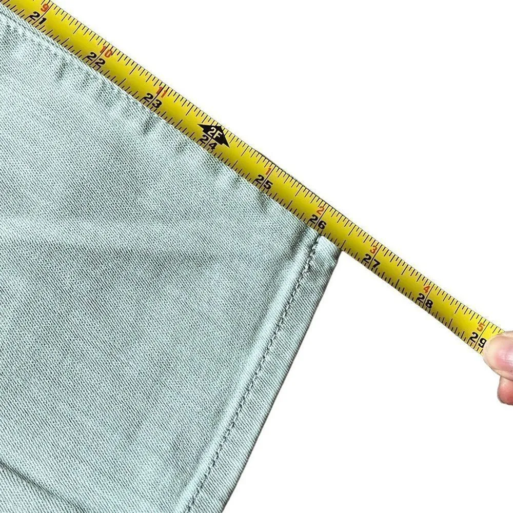 Chicos light green girlfriend slim leg ankle jeans - Image 6