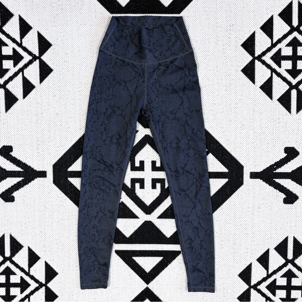 All Fenix Python Charcoal 7/8 Leggings XS Gray - Image 6