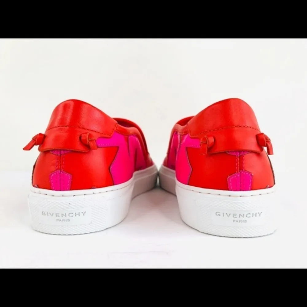GIVENCHY Star Print Skate Stretch Fashion Sneakers - Image 5
