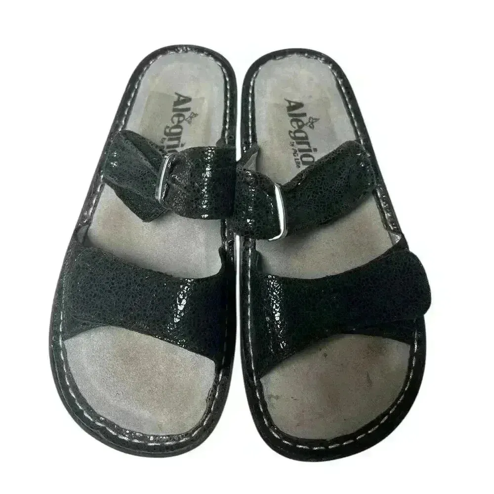 Alegria Karmen Black Metallic Fun Size 35/5 Leather - Image 7