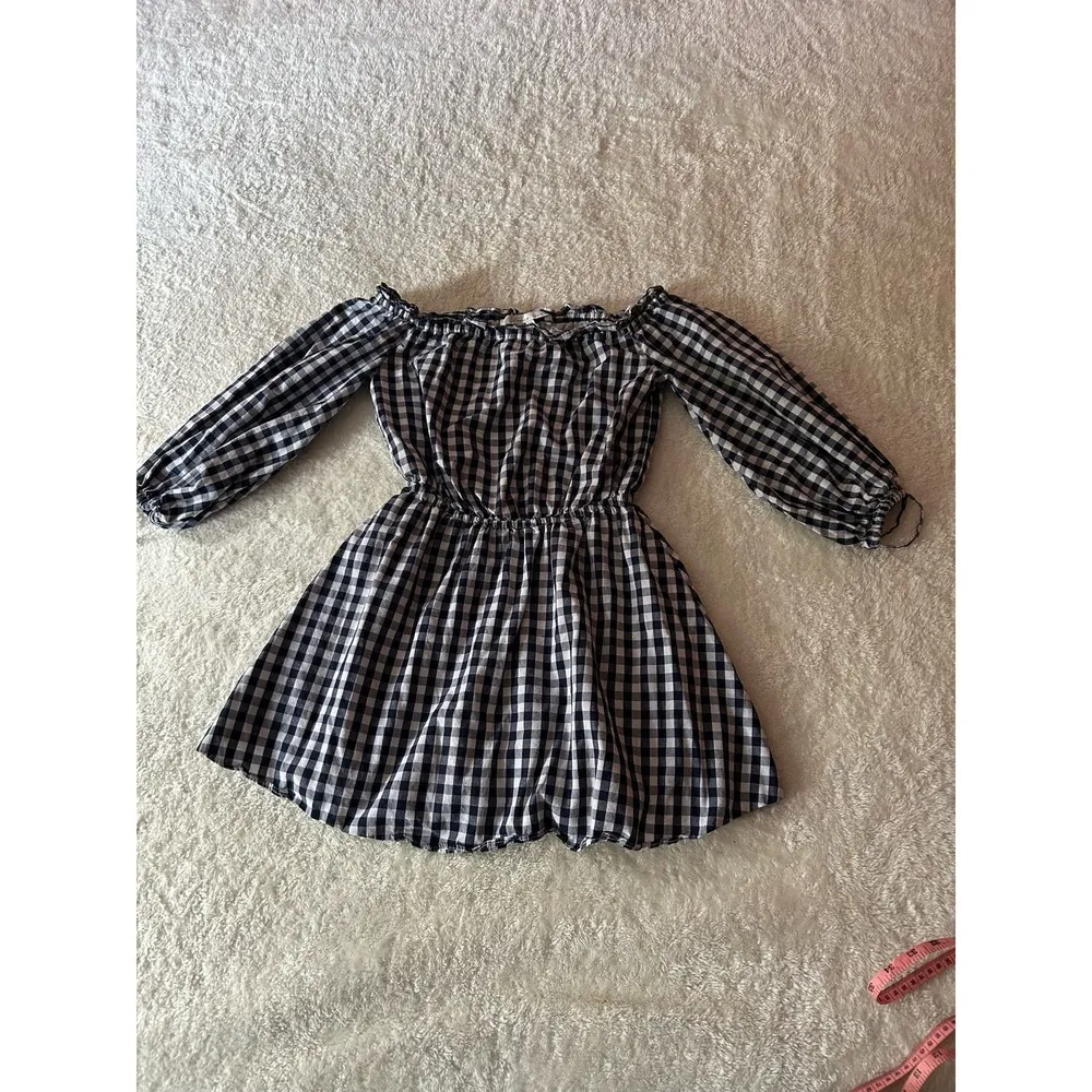 Lovers & Friends Blue/White‎ Mini Picnic Dress Size XS - Image 2