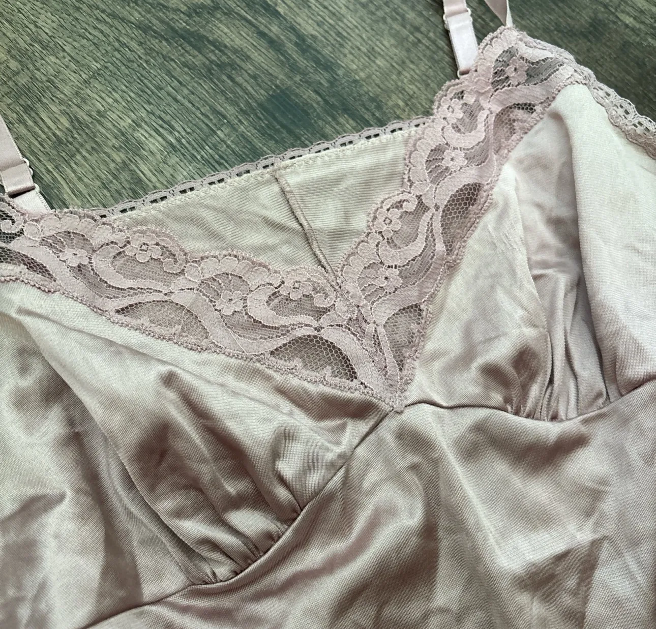 vintage light purple lace cami top   - Image 3