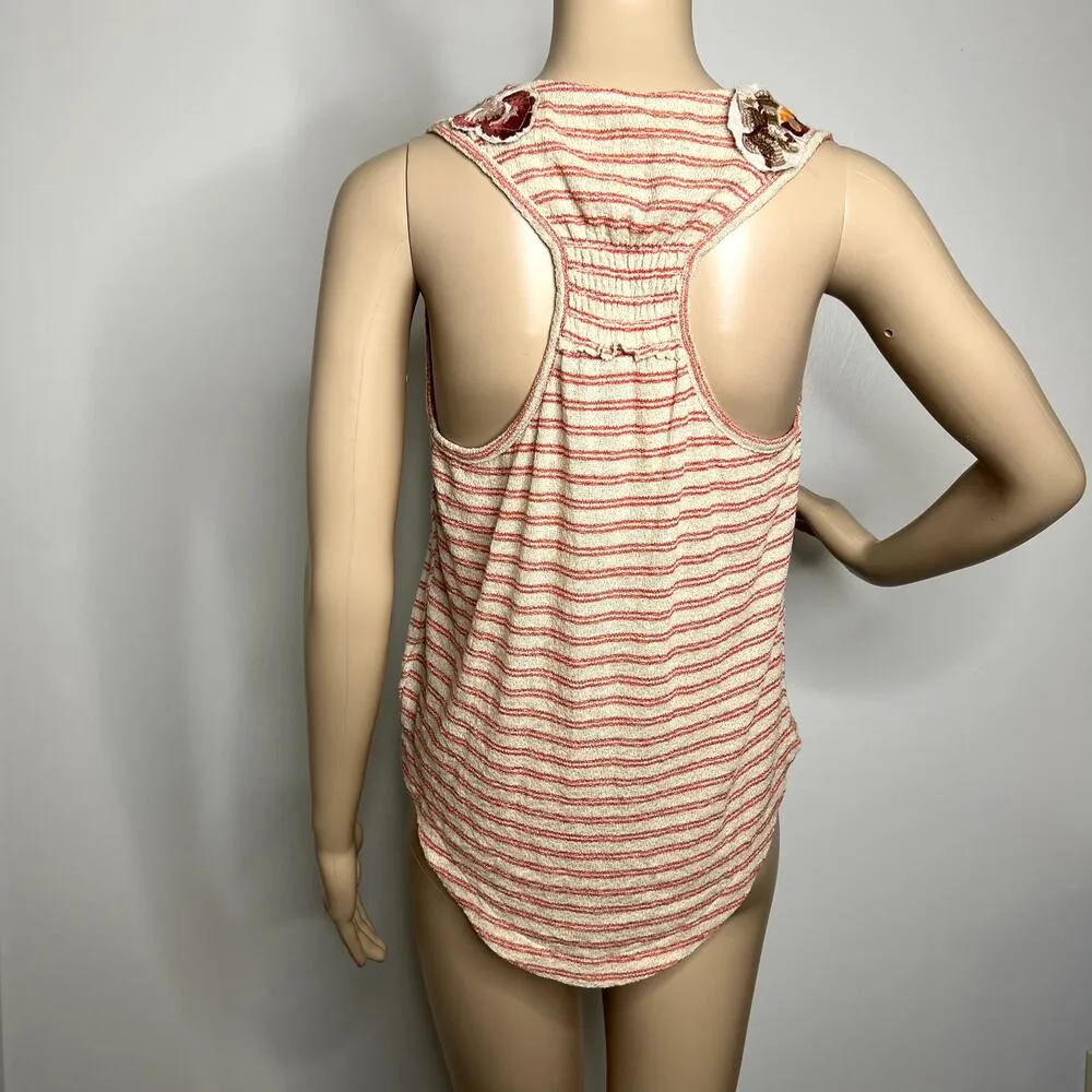Free People Frida Embroidery Floral Knit Tank Top - Image 3