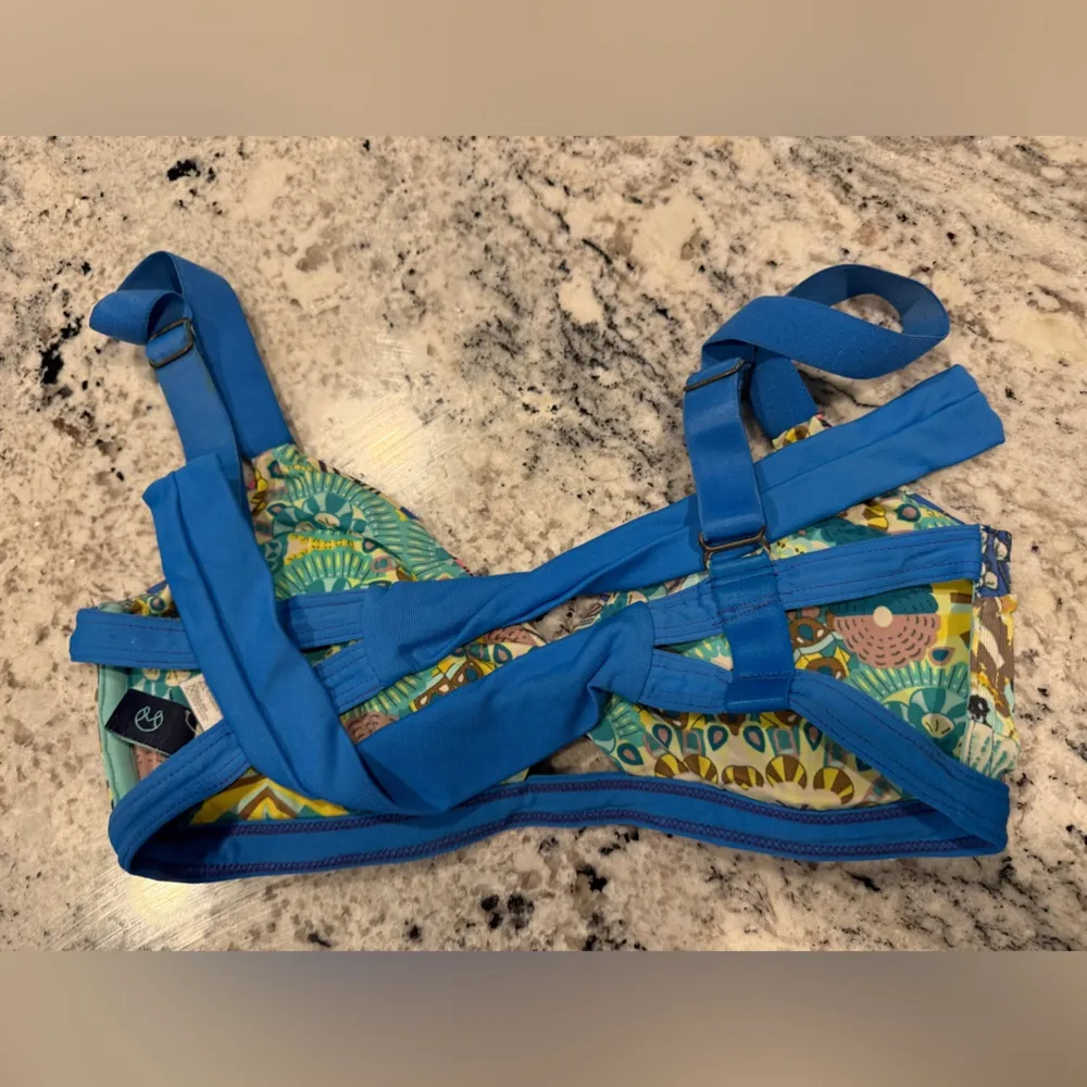 Colorful Patterned Bikini Top maaji M - Image 2