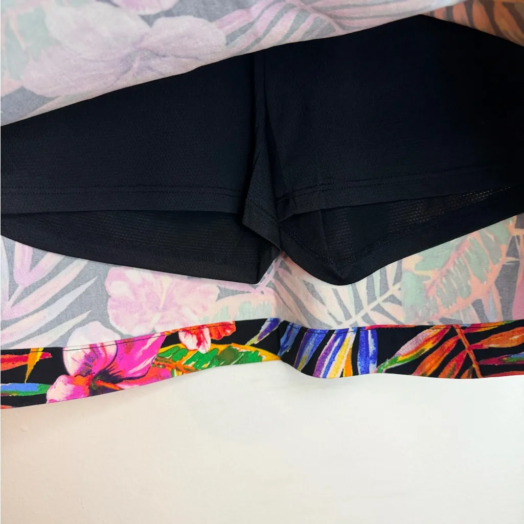 Rafaella  Skort Functional Pockets, Size M Tropical Print NWT! - Image 8
