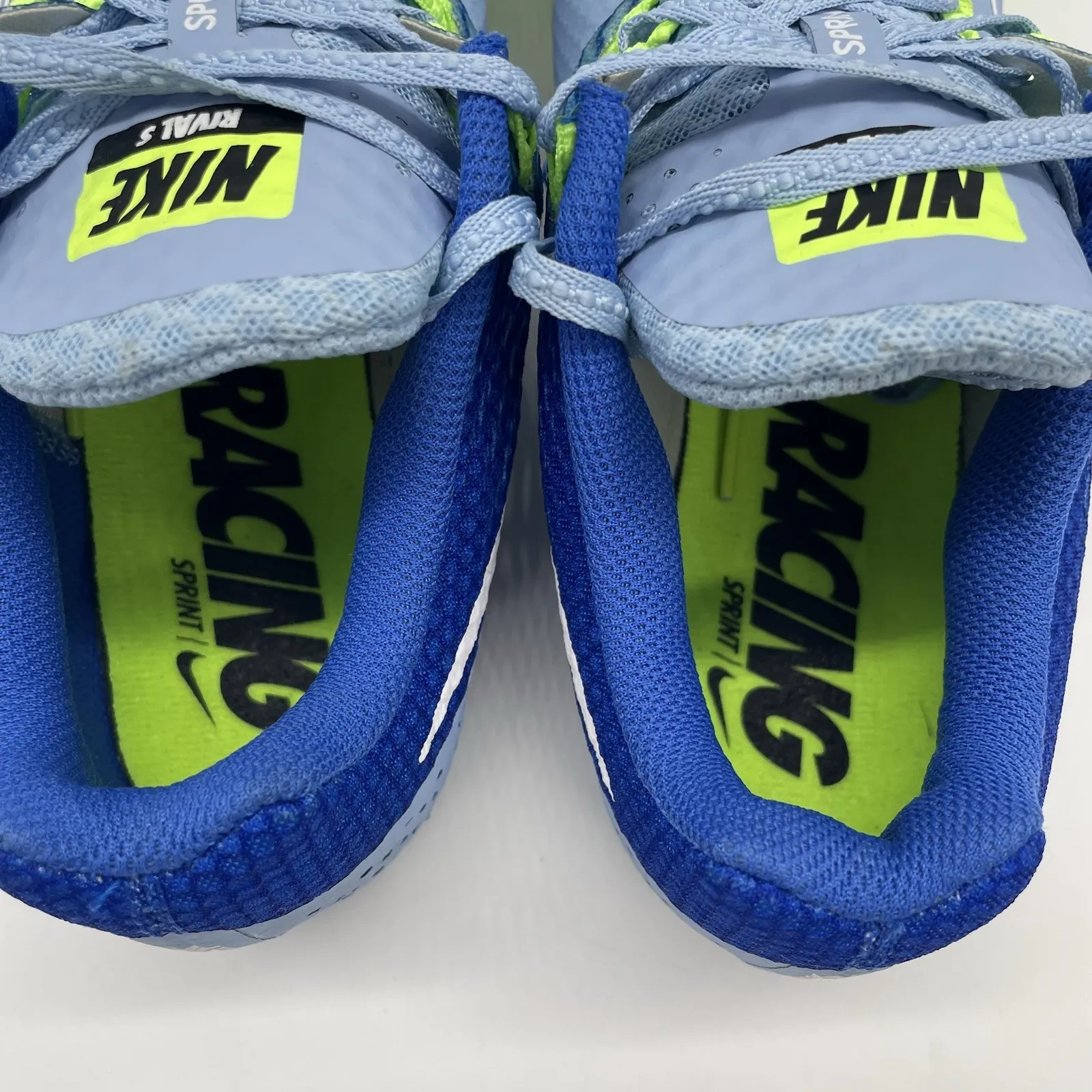 Nike Womens 11‎ Track Shoes Blue Zoom Rival S Racing Running 806558-401 Athletic - Image 7