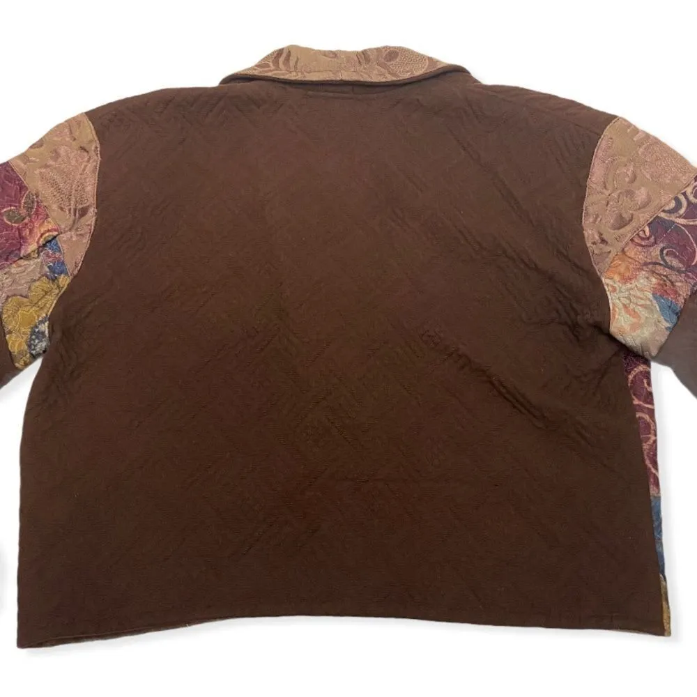 Vintage Gantos Quilted Bolero Jacket Size M - Image 7