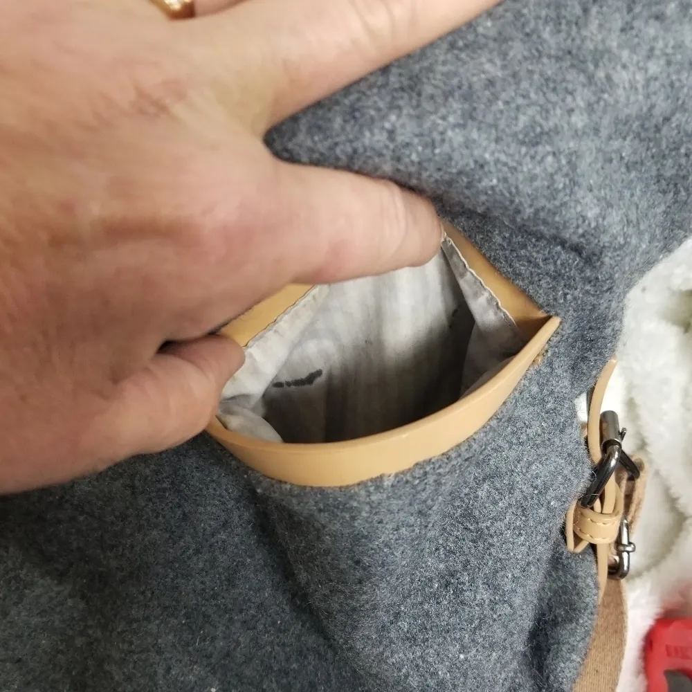 Sherpani wool Backpack Gray - Image 3