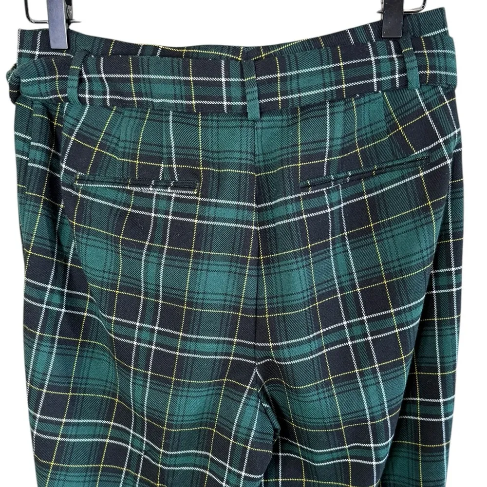 Ann Taylor Women’s Sz 6 The High Tie Waist Ankle Pant in Plaid - Image 7