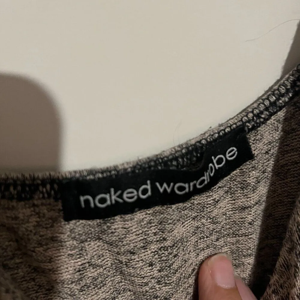 Naked Wardrobe grey cutout jumpsuit small - Image 5