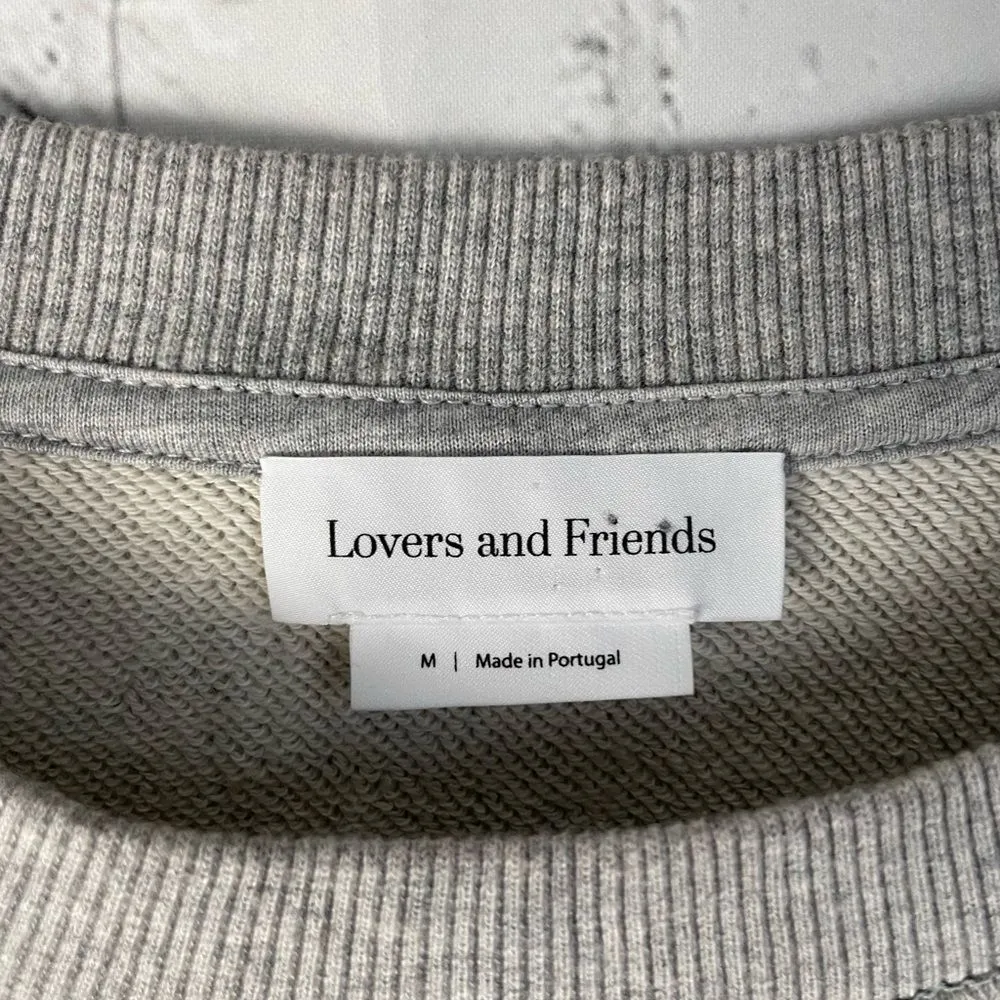 Lovers + Friends Floral Pullover Sweater Medium - Image 4