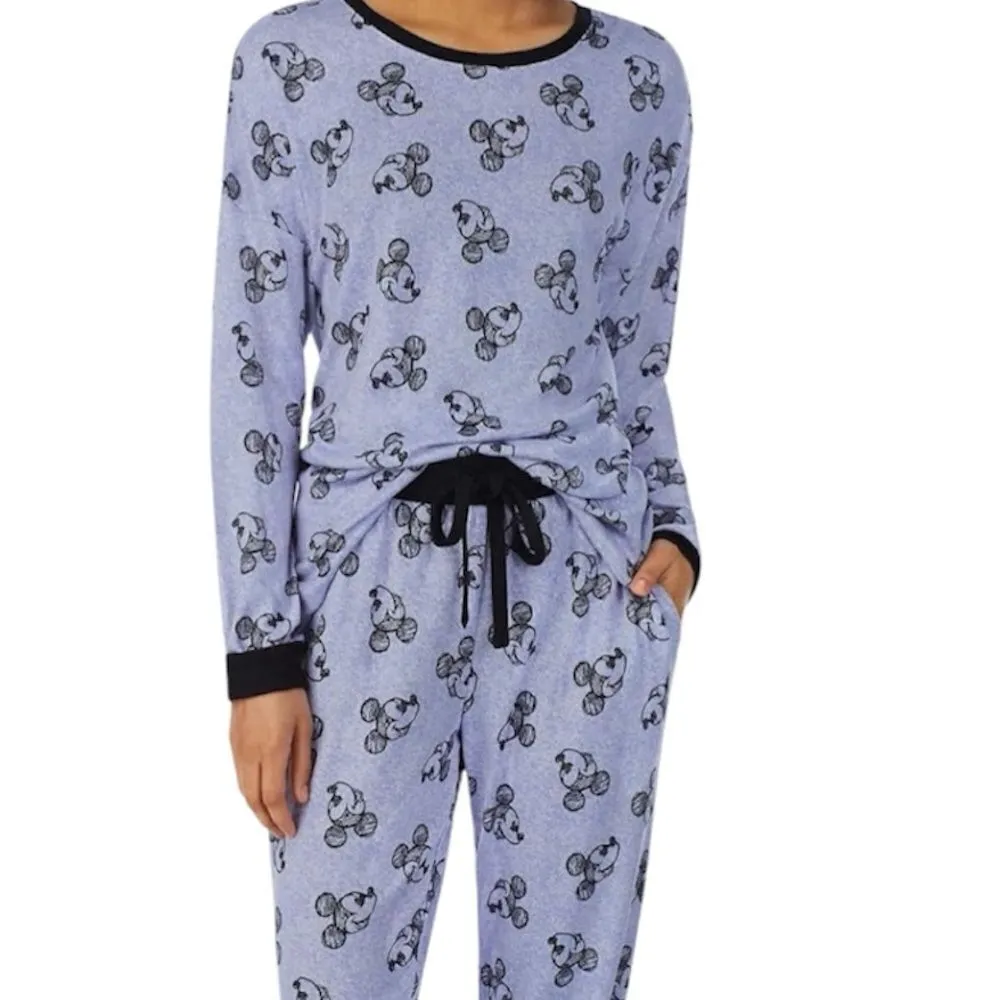 Disney Mickey Mouse Cozy 2-Piece Pajama  Soft Cuddly Comfortable size Small, NWT - Image 4