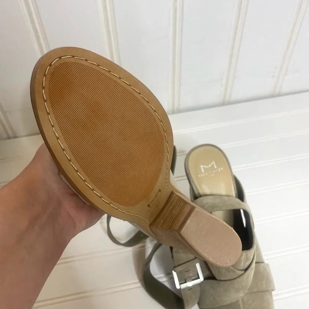 Marc Fisher LTD Valen Suede Crisscross Sandals -632 - Image 4